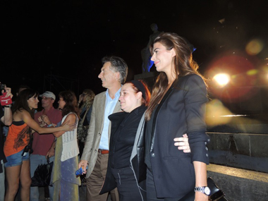 VERO IVALDI Mauricio Macri y Juliana Awada
