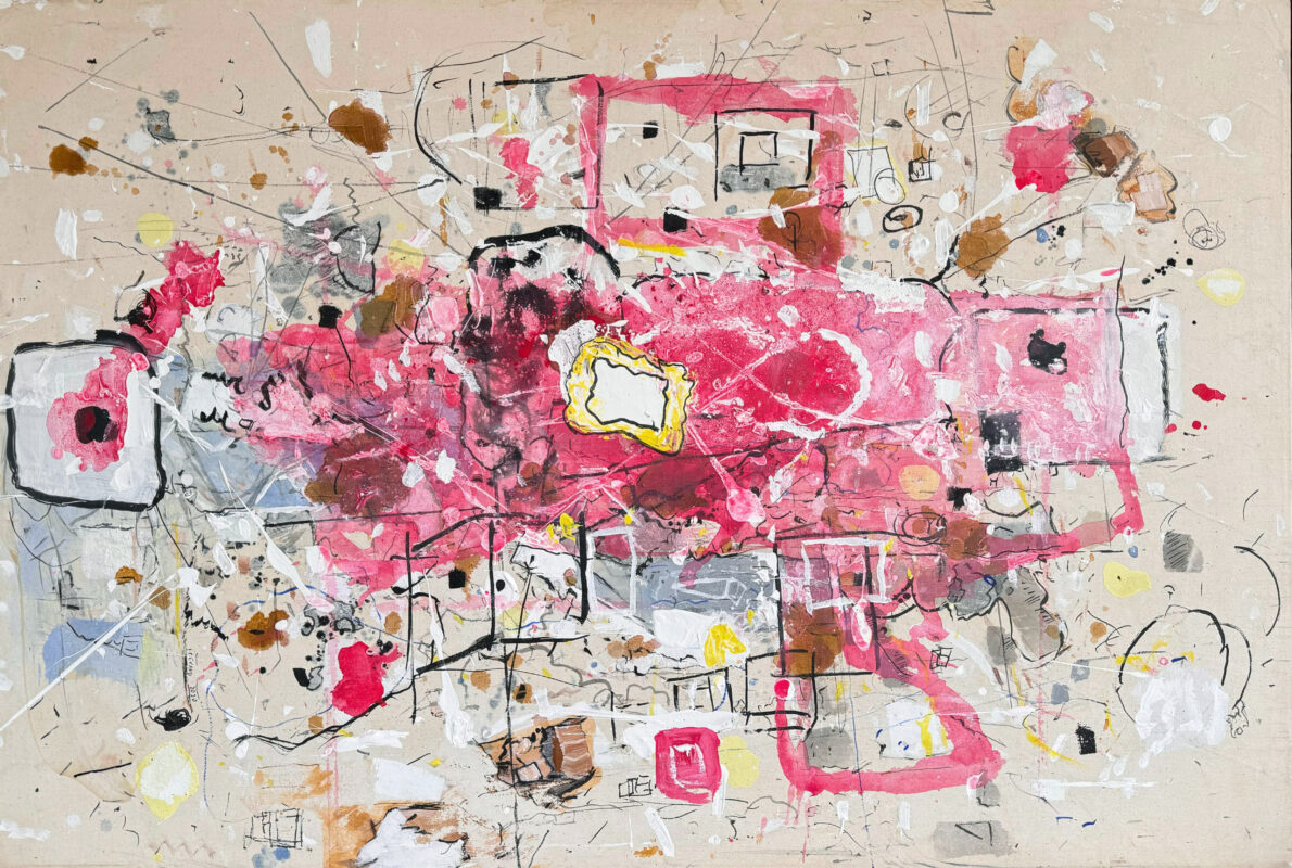 Marcelo Legrand, 2020. 82 x 120 cm. Técnica Mixta sobre tela.